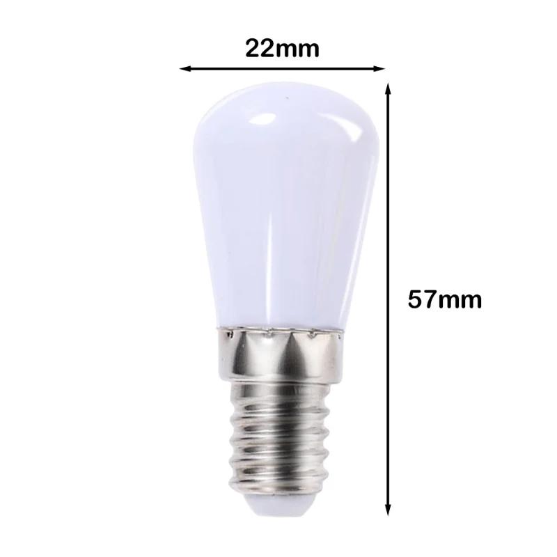 2/4 stücke LED Glühbirne E12 E14 220V Kühlschrank Glühbirnen Kühlschrank Display Lampe Nacht Lichter Hohe Helligkeit Wohnkultur kronleuchter