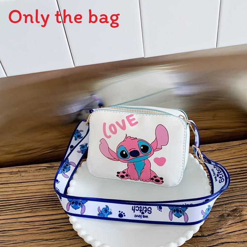

Stitch Kids Shoulder Crossbody Bag With Lightweight Pu For School And Daycare Pink Love
