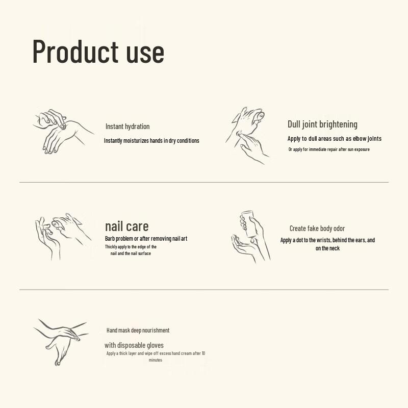 Ban Mu Hua Tian Essential Oil Fragrance Hand Cream