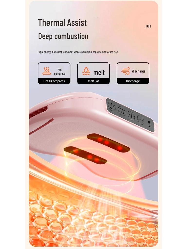 Cross-Border Fat Burning Massager: Weight Loss Heating & Shaking Waist Belt