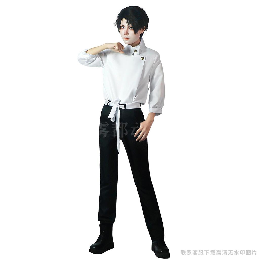 Jujutsu Kaisen Suguru Geto Satoru Gojo Plný dvourozměrný anime herní cosplay outfit