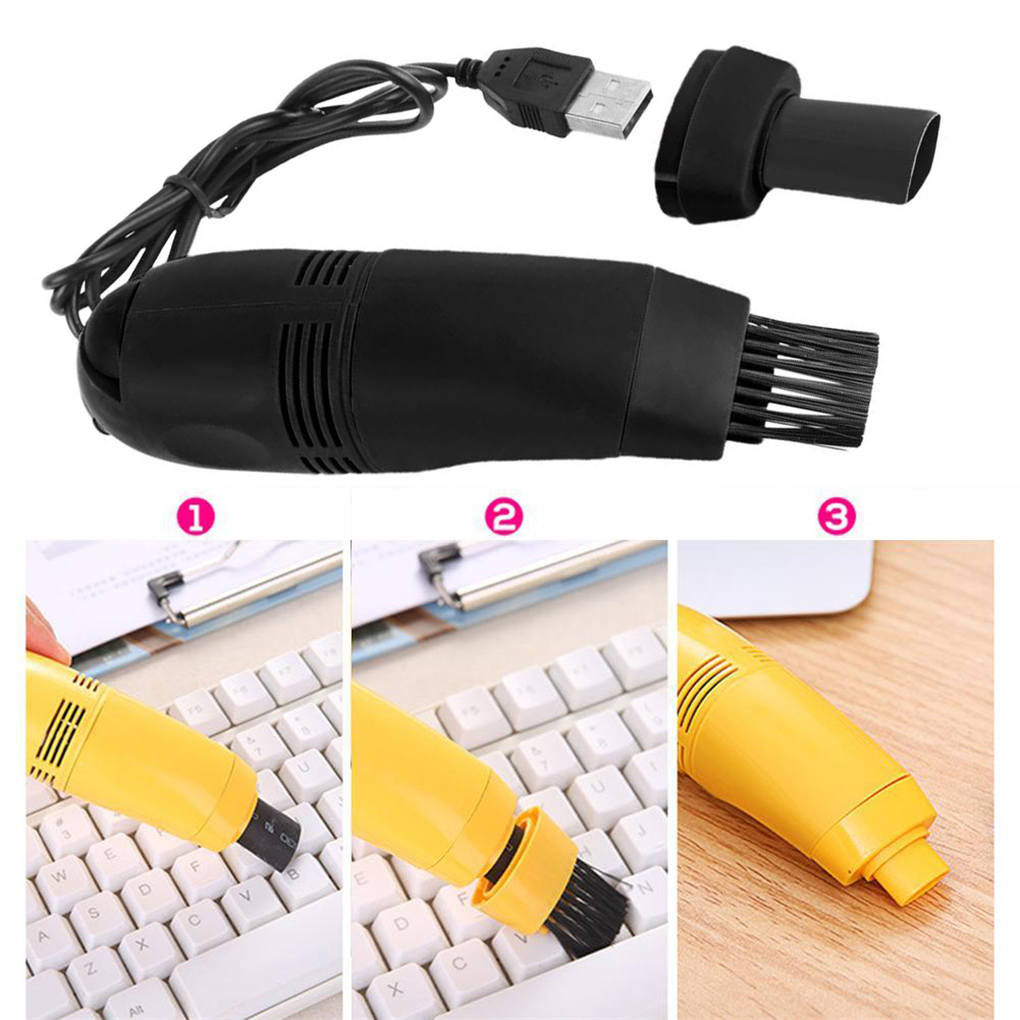 Maszyna do czyszczenia klawiatury USB Komputer stacjonarny Notebook Blat Sypialnia Samochód Odkurzacz Zbiornik na kurz Blat Ekstraktor popiołu
