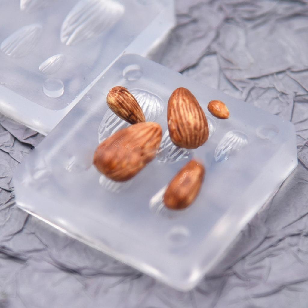 Apricot Kernel Ornament Crafts Silicone Mold Jewelry Epoxy Casting Jewelry Tool Making Resin Diy Craft Home Decoration