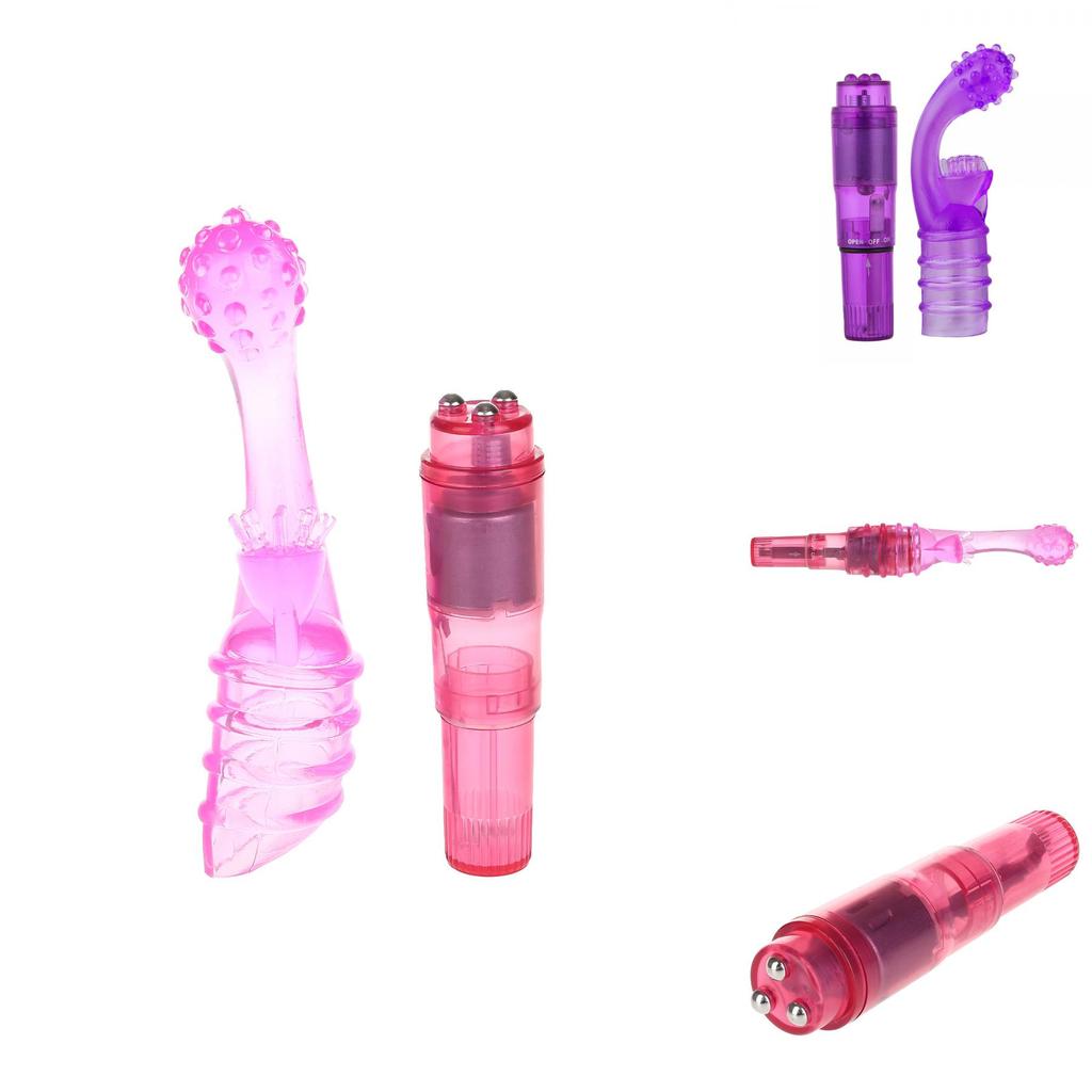 Vibrating Women Gspot Dildo Clitoral Stimulator Vibrator Massager Adult Sex Toy