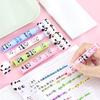 1pcs 3 in 1Cartoon Panda Three Color Splice Highlighter Pen Student Creative DIY Colorful Hand Ledger Stroke Key Marker Pen