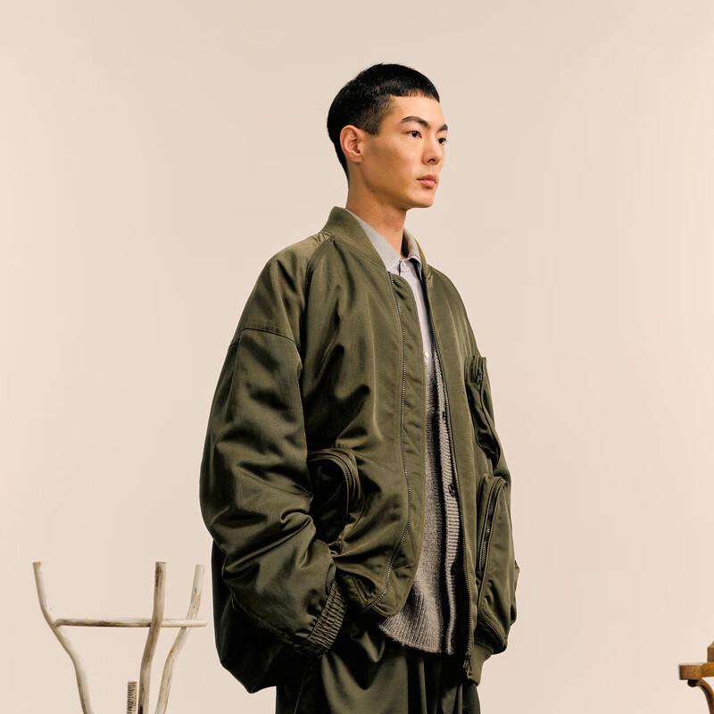 CROQUIS Men's 2024 Winter Baseball Collar Jacket