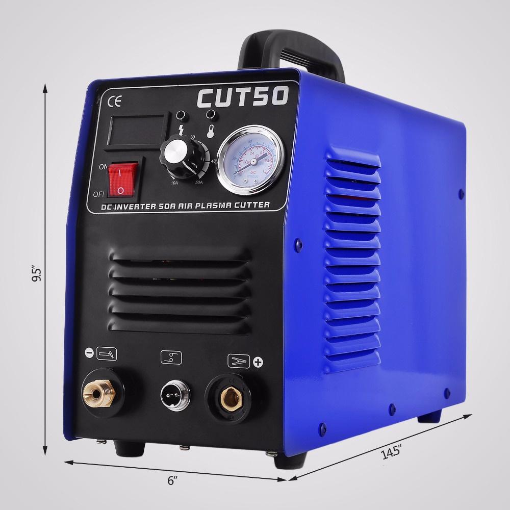 220V CT50 50Amp Plasma Cutter Plasma Welders Machine with PT31 Cutting Torch Welding Accessories Power Tools for Industrial