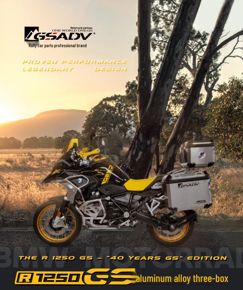 GSADV 21-Model BMW R1250GS 40th Anniversary Aluminum Alloy Crash Bars (Upper & Lower)