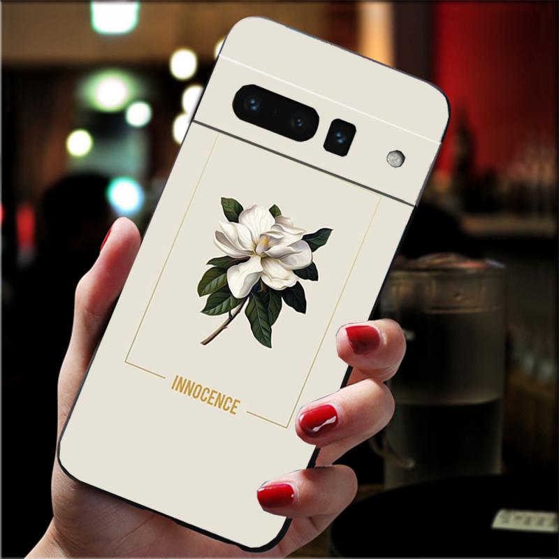 

Phone Case For Google Pixel 10 9 Pro XL 9A 8 7 6 Pro Pixel 8A 7A 6A Pixel 8 7 6 5 Love Passion Flower Ball Rose Sunflower Art Google Pixel 8