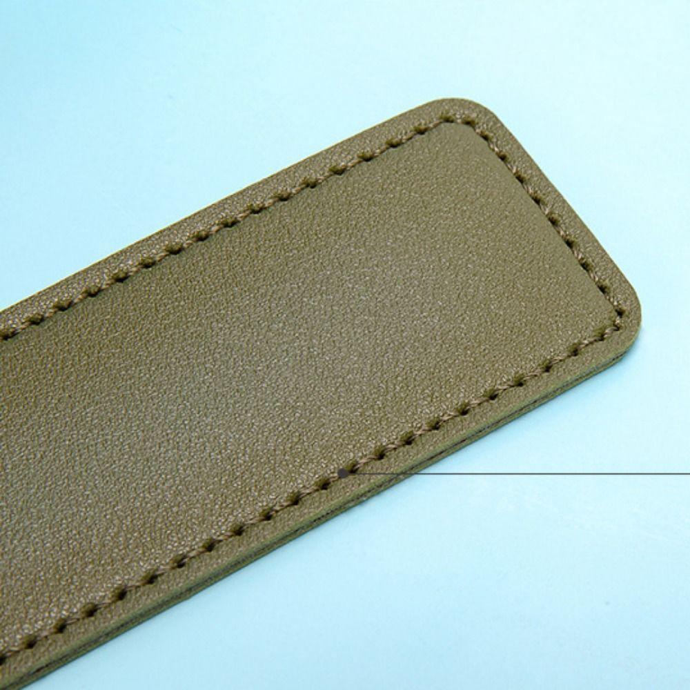 Pen Protection Cover PU Leather Leather Pencil Bag Holder Handmade Soft Vintage Pen Sleeve Pouch Exquisite Accessories