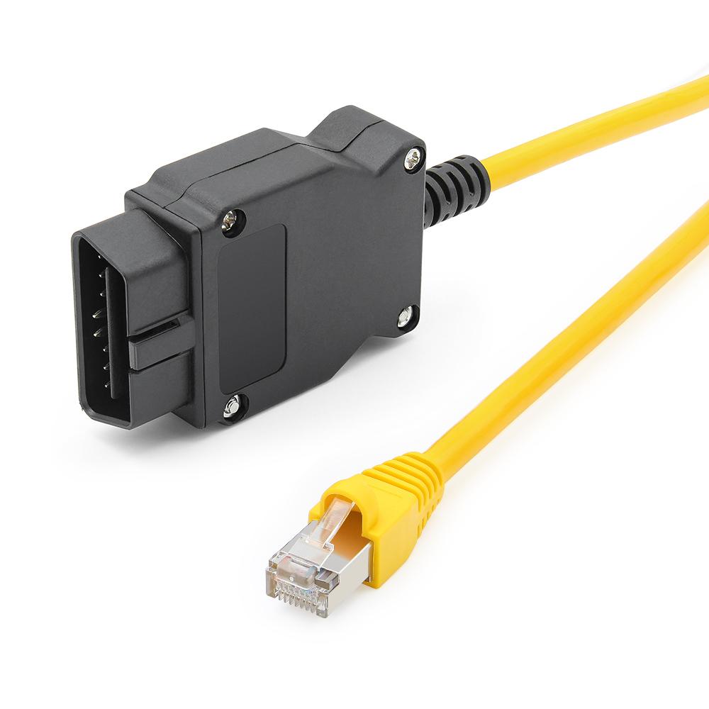 ESYS ENET I-COM  Cable For BMW E-SYS Coding F-series OBD OBD2 Diagnostic Cable Refresh Hidden Data OBD Diagnostic Scanner Coding ECU Programmer