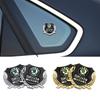 AAAIX1 3D Metal Car Badge Body Trunk Sticker Auto Window Refit Decal Accessories For Octavia Rapid Fabia Superb Kodiaq Sala Kamiq