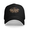 Washed Unisexs Baseball Cap Archery The Traditional Way Sports Hunting Trucker Snapback Caps Dad Hat Archery Lover Golf Hats