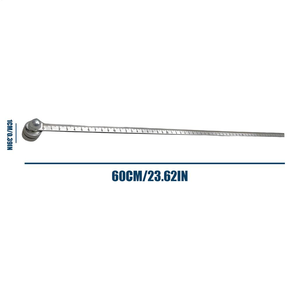 Stainless Steel Wood Positioning Ruler Marking Gauge Heavy Duty Precision Cutting Guide Tool for Cabinetry Carpentry Woodworking