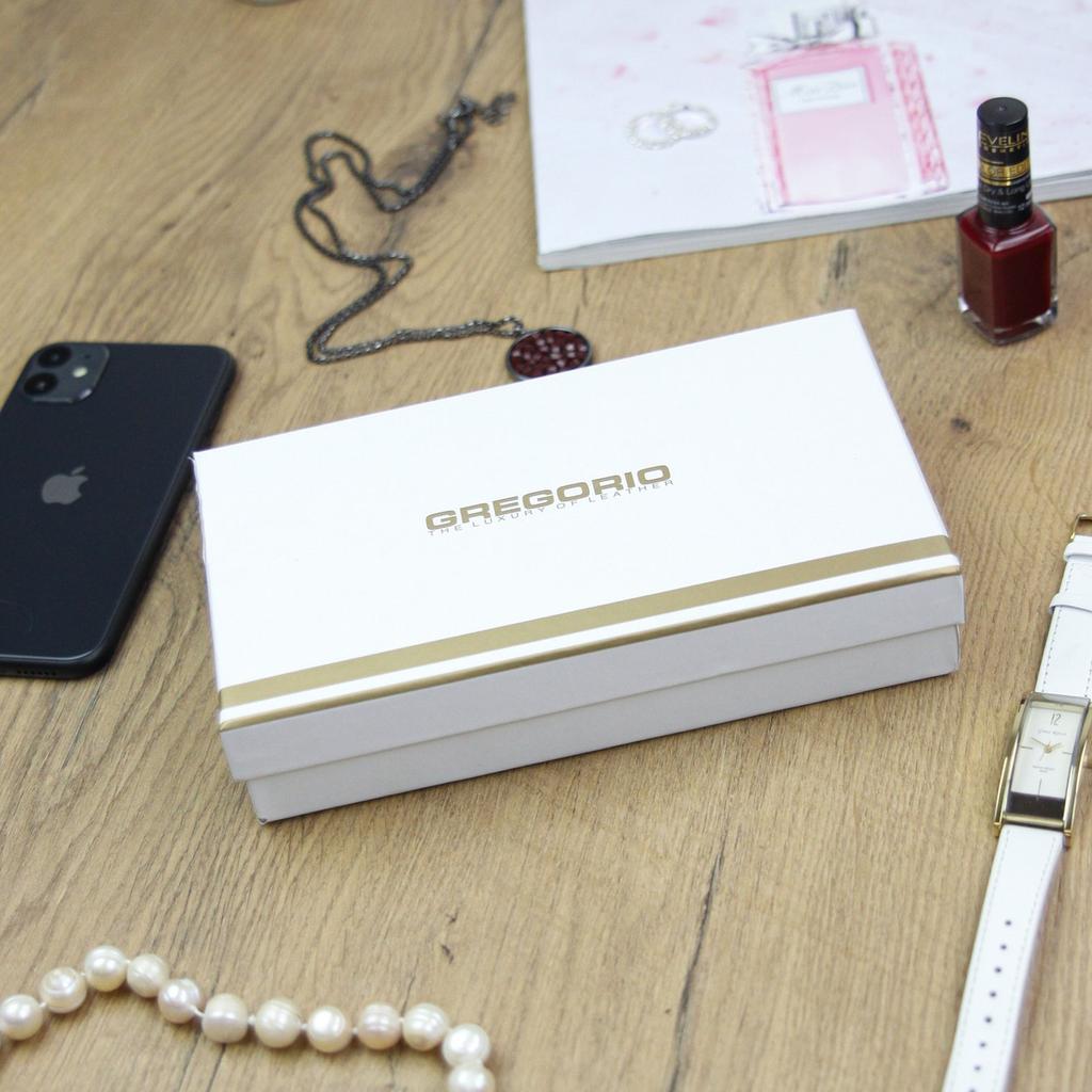 Skórzany damski portfel Gregorio LN-116