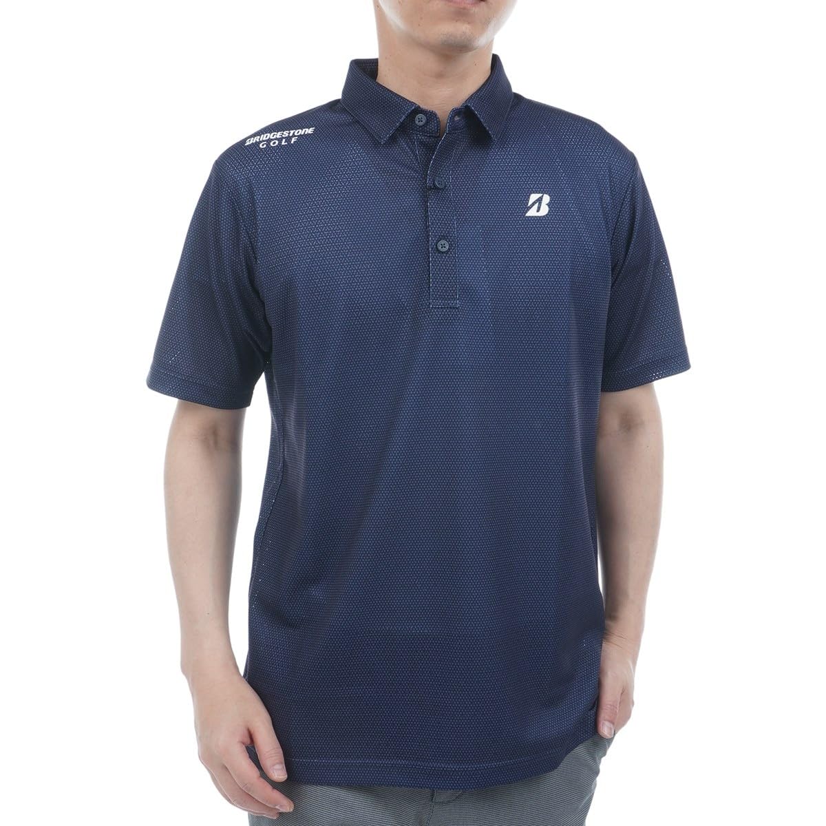 

Bridgestone Golf Men s Retro Short Sleeve Shirt, Size 3GE04A, NA