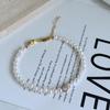 Elegant Zircon & Freshwater Pearl Red String Bracelet