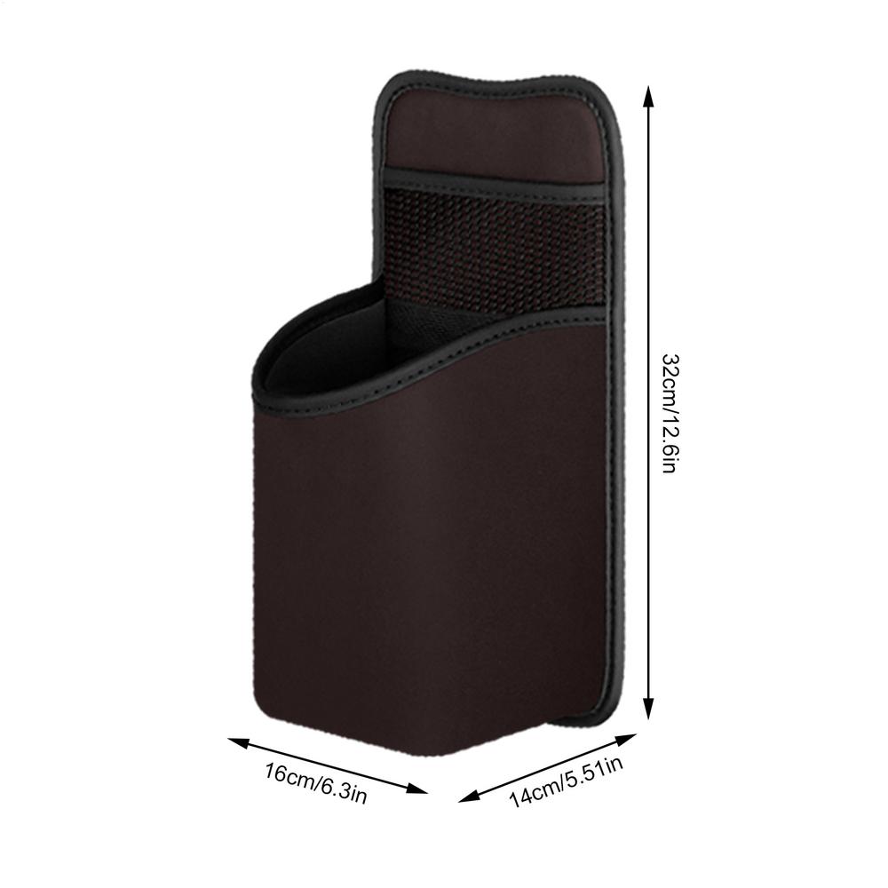 

Automotive Cup Holders Vehicle Armrest Cup Holder Universal Large Capacity Anti Slip Durable Multipurpose Car Coffee Cup коричневий