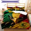 Senegal 3pcs Bedding Set Duvet Cover Closure Includes 1 Duvet Cover & 2 Pillowcases for All Seasons Bedroom Home Dorm Decor