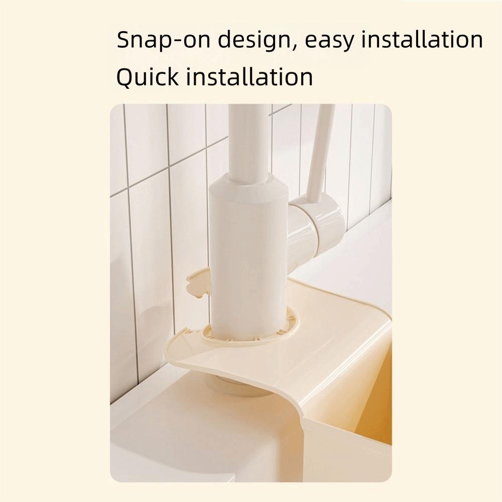 Toast Shaped Sink Hanging Strainer Basket Polka Dot Print Drain Basket Sink Countertop
