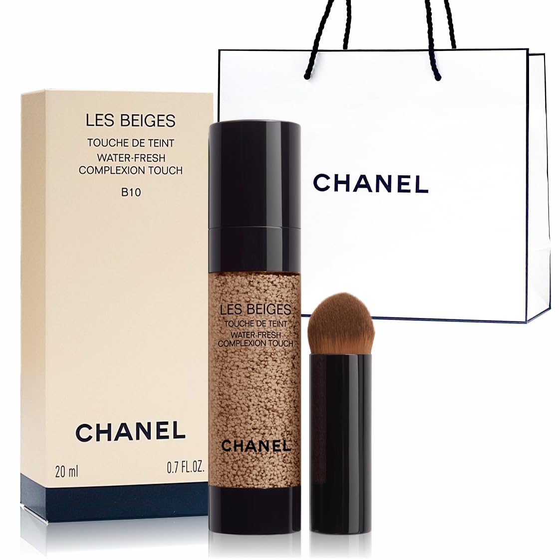 Les Beiges Touche de Teint 20ml Foundation Base Makeup Liquid Foundation Cosmetics Gift Present CHANEL (#B10)