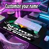 Custom Name Personalized Go Ahead Eagles Pattern Mousepad, Laptop PC Desk Mat, Decorative Desk Mat for Home Keyboard Pad Gift