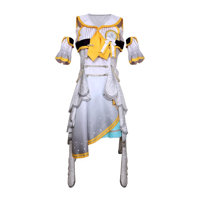 

Anime Game Project Sekai Colorful Stage Feat 3rd Anniversary Pearl Hatsune Mikuu Girl Dress Halloween Costume For Woman 3XL чорний