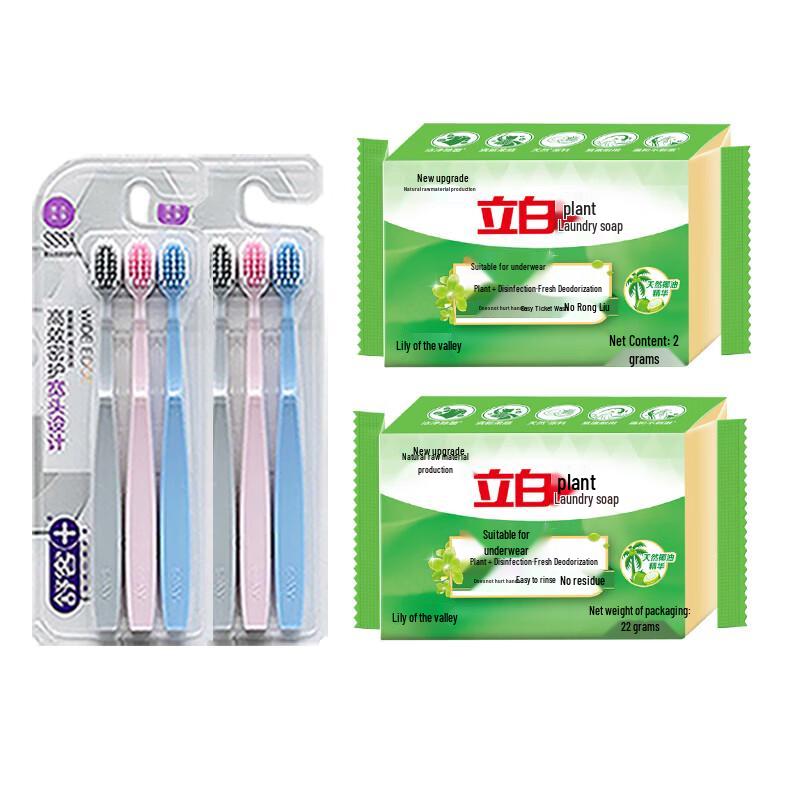 Suke Toothbrush & Liby Soap Family Pack