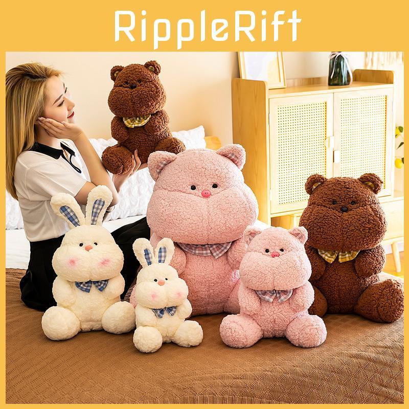 Stuffed Animal Plush Toys Rabbit Pig Bear Frog Tiger Birthday Gifts Decoration