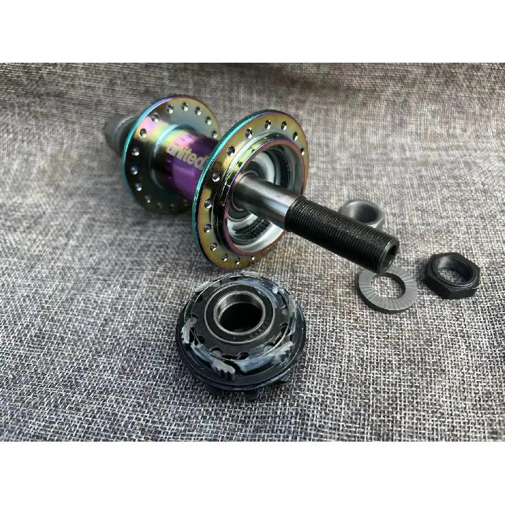 United BMX náboj LHD/RHD zapouzdřený náboj 6 západek 120 hlučný náboj 9T 14mm 36h BMX náboje velmi hladký
