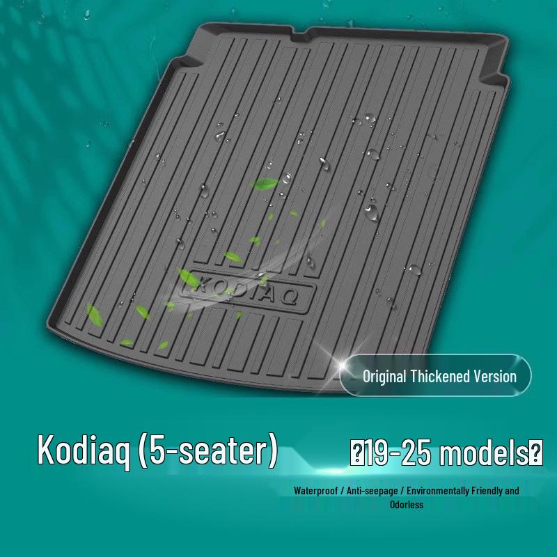 Trunk Mat for 2021 Kodiaq - Rear Cargo Area Protection