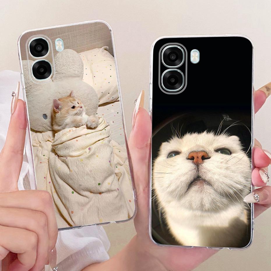 Cute Printing Phone Case For Oppo A6 4G 5G A6x A6T Pro 4G Soft Silicone TPU Cases For Oppo A6x A6 A6T Pro 4G Covers Bumpers