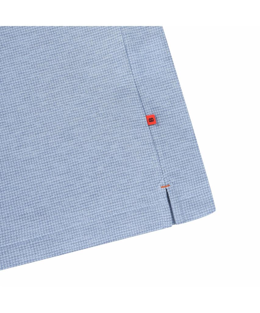 BRENTWOOD [Life Performance] Knitting Polo Neck T-Shirt Brtam26001Bux