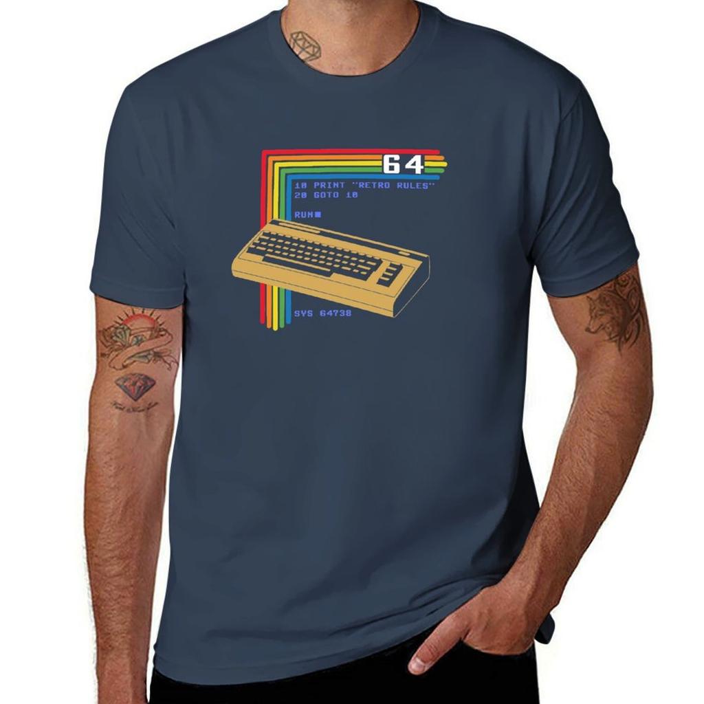 Retro Computer TShirt Holiday Simple Tee Shirt