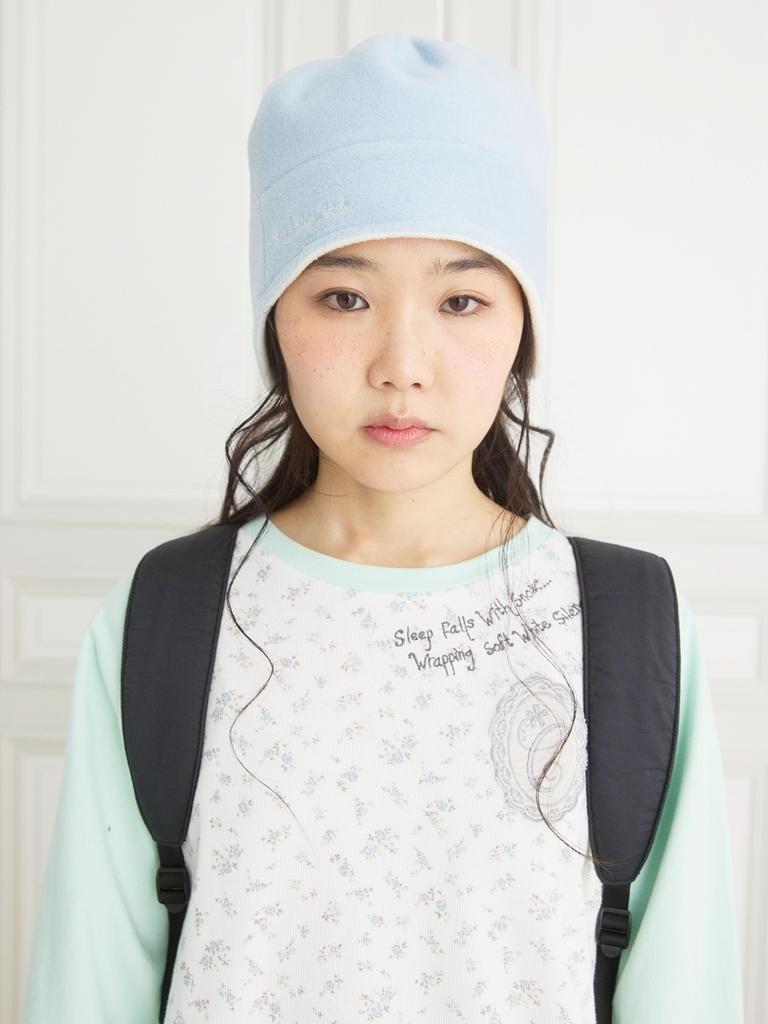 COLOCYNTH Bambi Reversible Hat Snow & Shell Blue