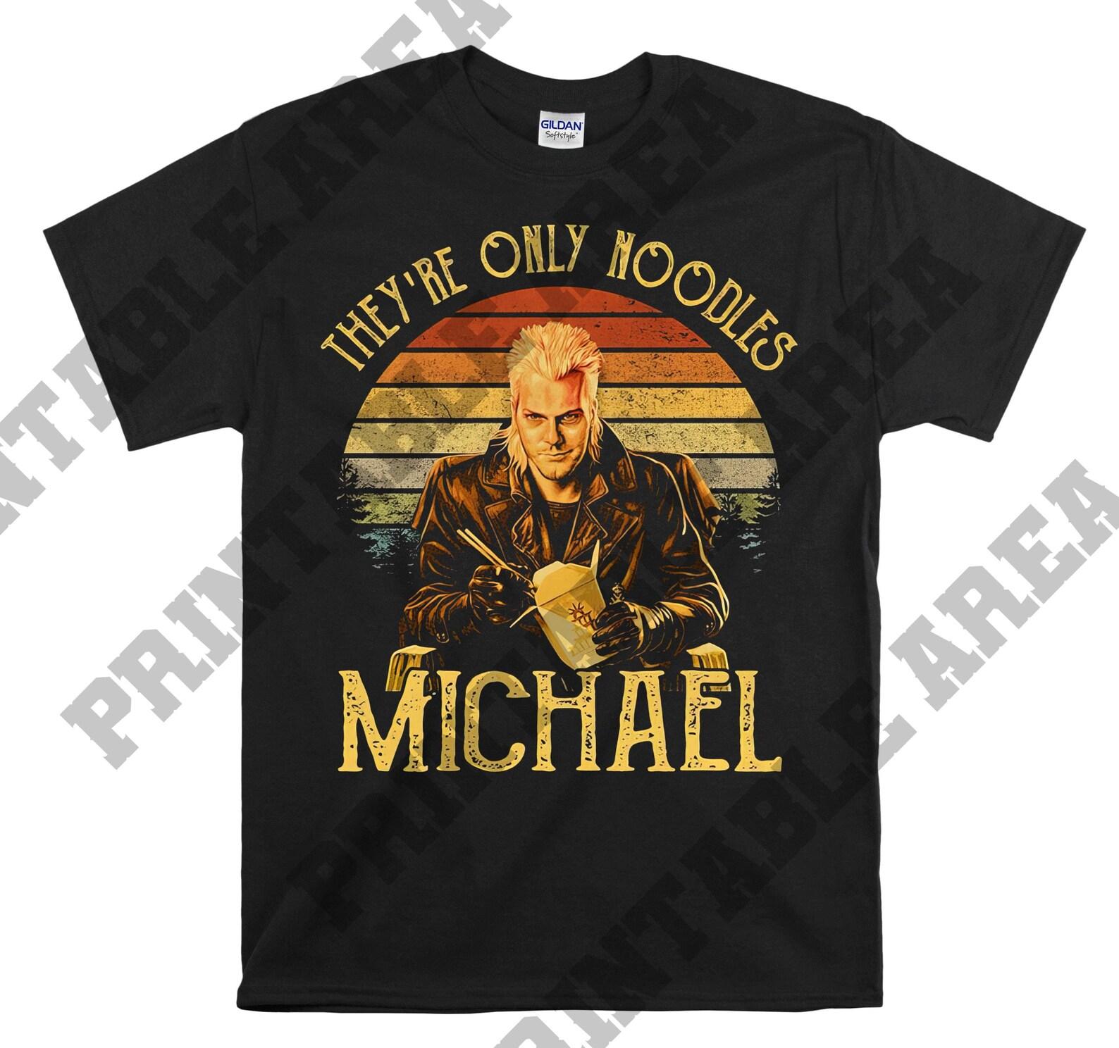 The Lost Boys Kiefer Sutherland They re Only Noodles Michael Vintage Men Unisex T shirt, T shirt, T shirt MO474 S