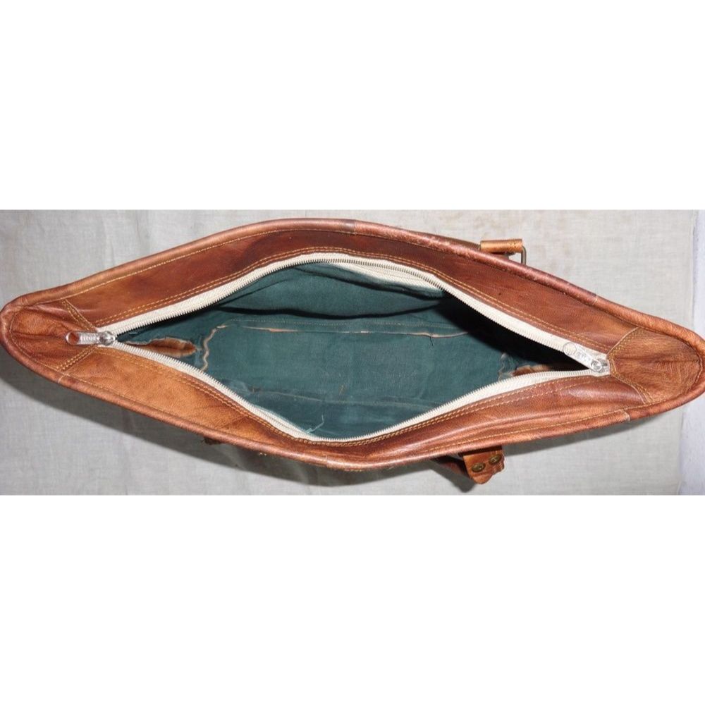 Женская большая кожаная сумка через плечо Сумка через плечо Сумка-тоут Кошелек 12 x 16 — фото 5