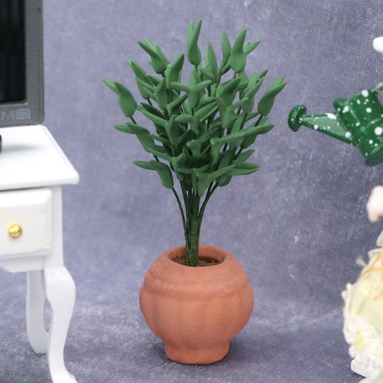 Lovely Artificial Mini Plant Vivid Miniature Artificial Plant uygun