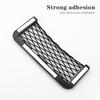 JBCR1 Car Mesh Storage Bag Magic Sticker Fixed Interior Organizer Pocket For Mercedes Benz AMG GLC W203 W206 W220 W205 W211 W212 W201