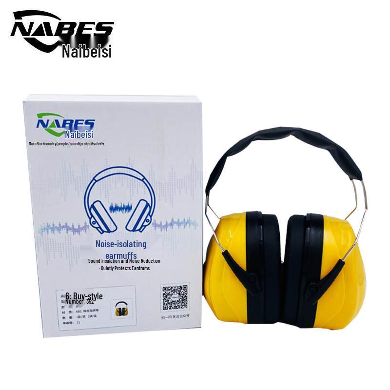 NBS 31dB Adjustable Noise-Cancelling Earmuffs