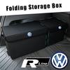 Large Capacity Car Trunk Storage Bag Leather Organizer Box Accessories for Volkswagens CC RLINE Golf Sharan 7N Passat Polo Jetta