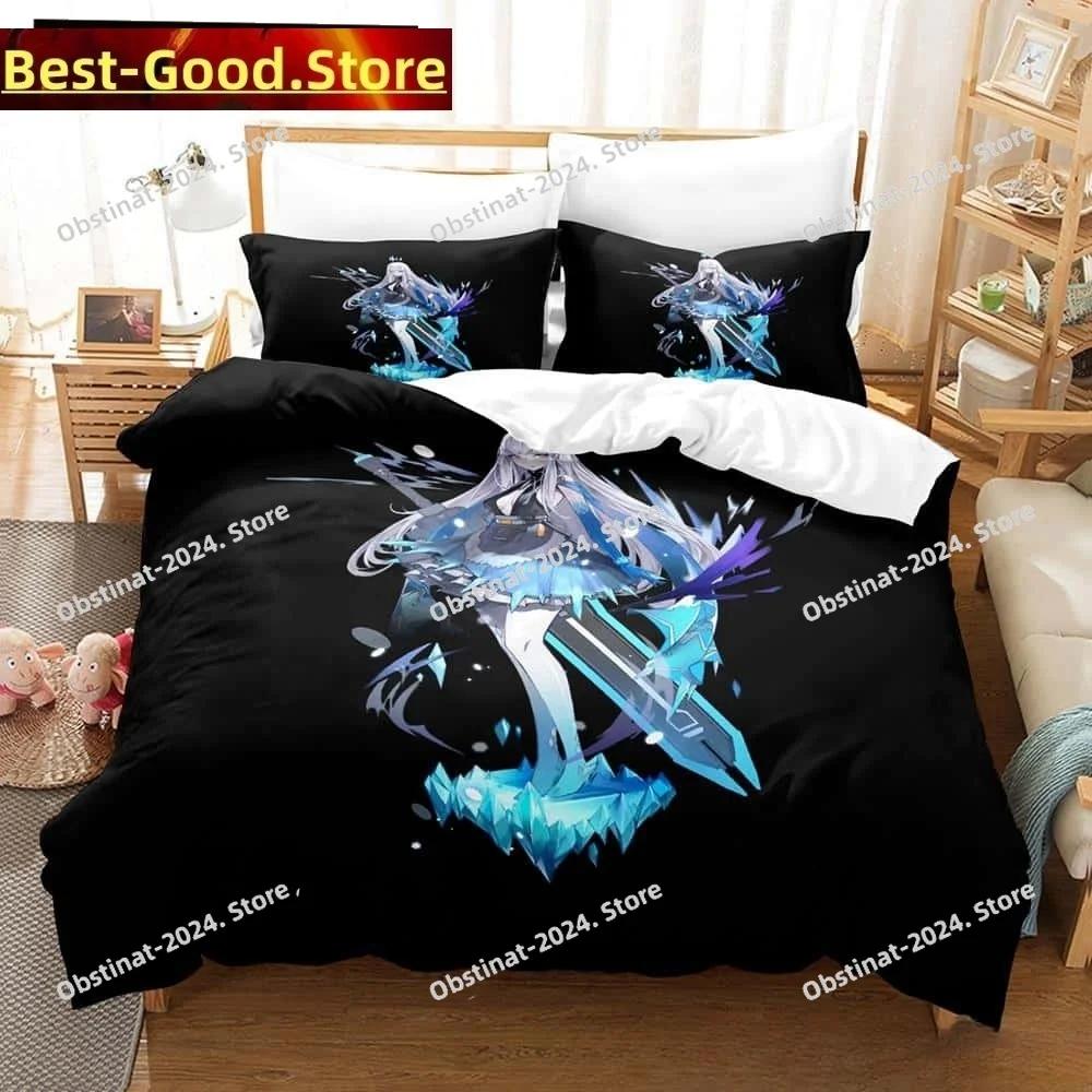 3D Game Tower of Fantasy Anime Bedding Set Duvet Cover Full Queen King Size Pillowcase Bed Print Aldult Kid Bedroom Single Twin