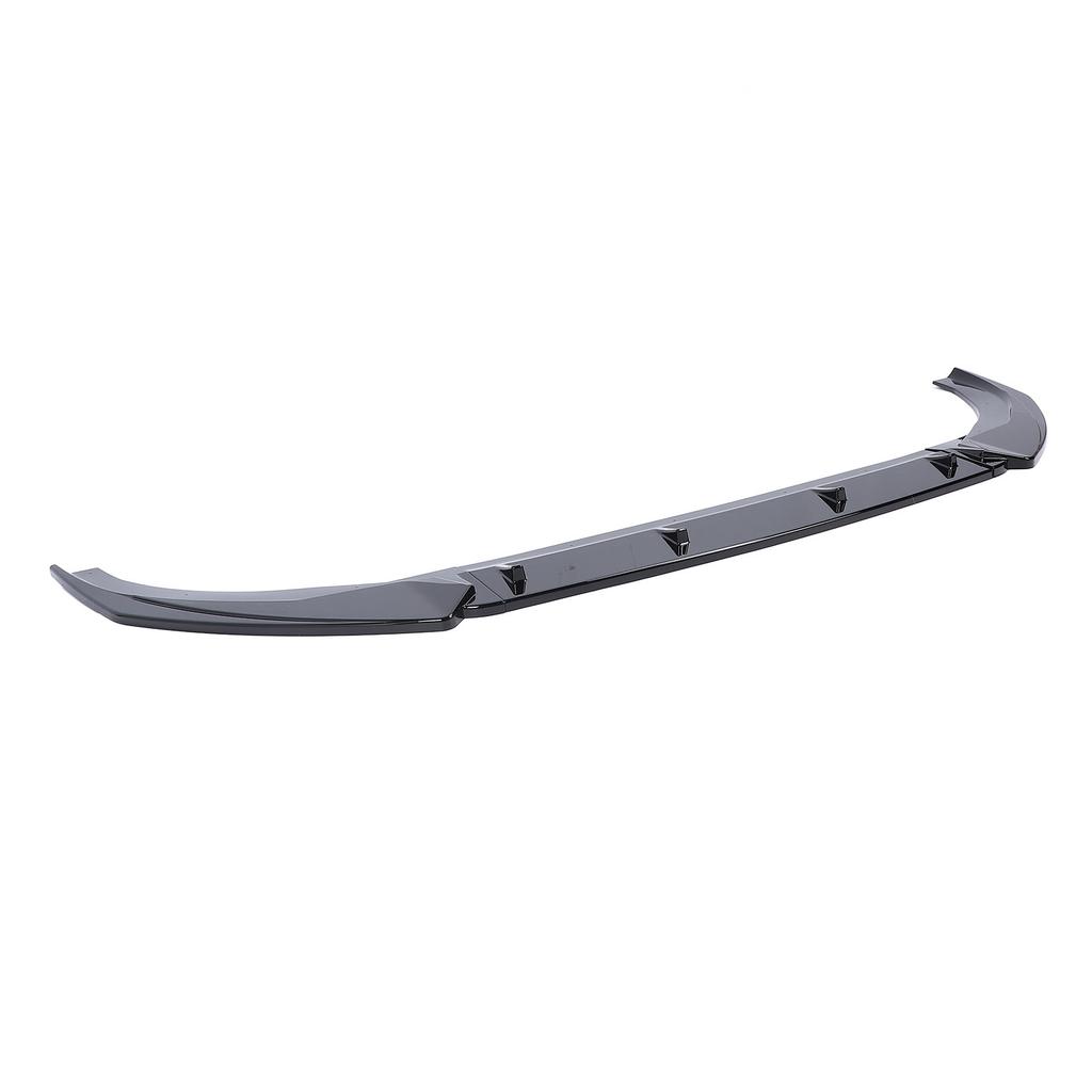 Front Bumper Lip Spoiler Racing   3 Section Type Car Front Bumper Lip Body Kit for S‑Line 8V Pre‑facelift 2013 to 2016