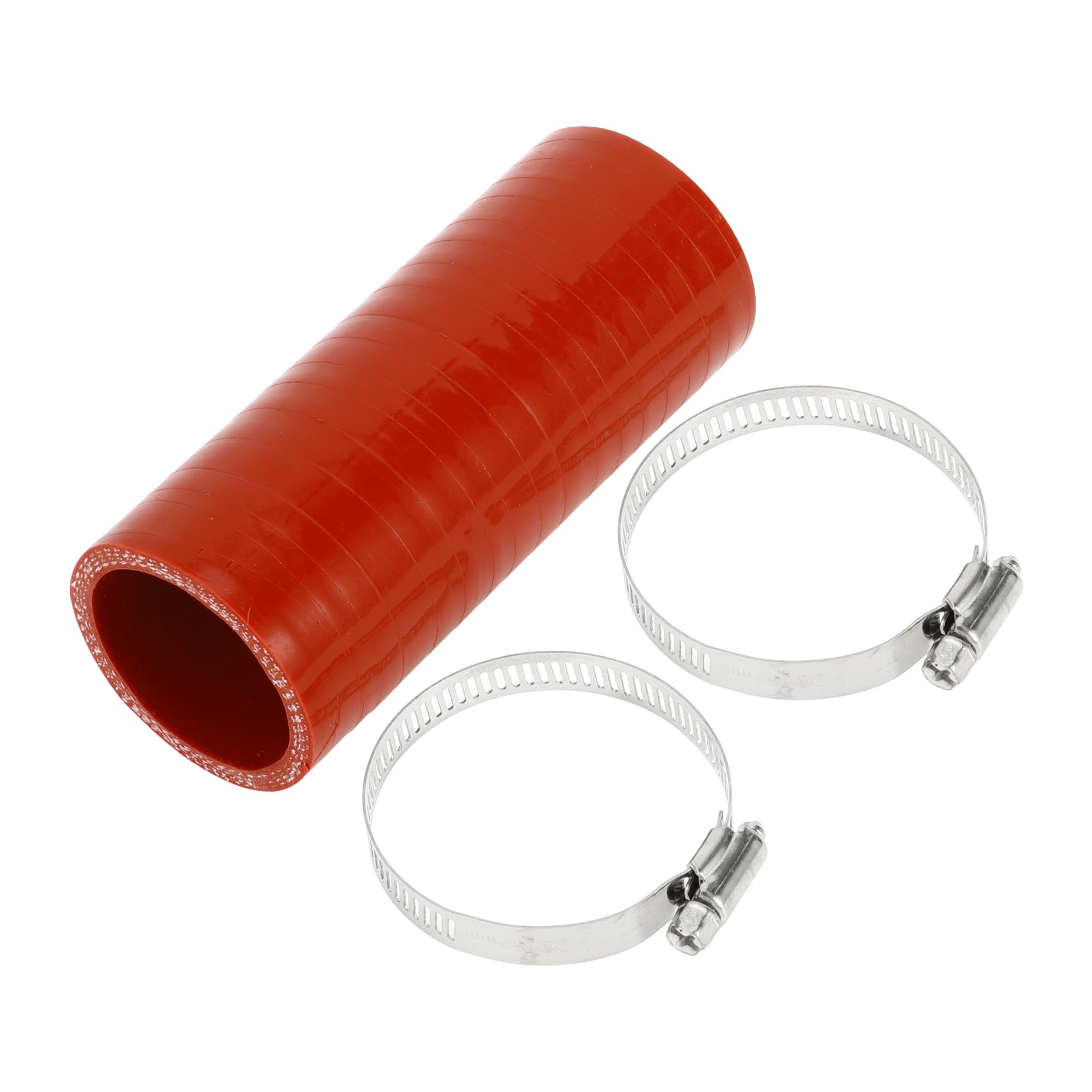 

X AUTOHAUX Внутренний диаметр 1,7 дюйма (42 мм) Длина 5,0 дюймов (127 мм) 0 Length 127mm, inner diameter 42mm красный