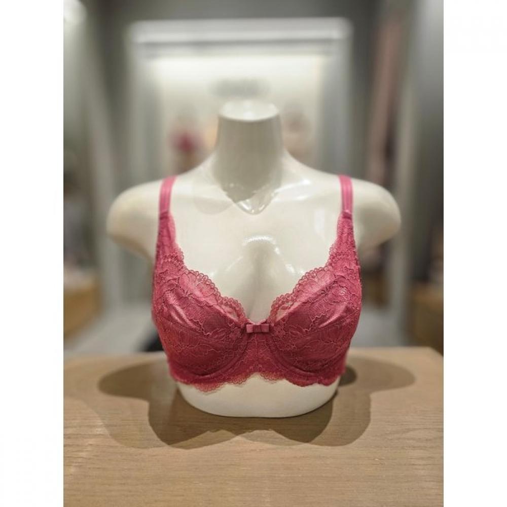BARBARA Розовый кружевной бюстгальтер с полными чашками Abr4936pk Pink/85D