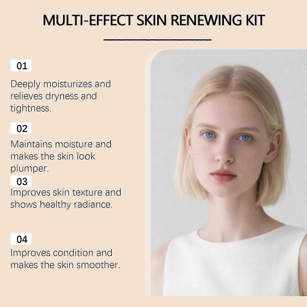 All-in-One Organic Face Balm System for Mature Women - 4-in-1 Set, Ideal for Every Skin Type