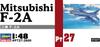 Hasegawa Japan Air Force Mitsubishi Plastic Model Kit PT27 1/48 Self-Defense F-2A