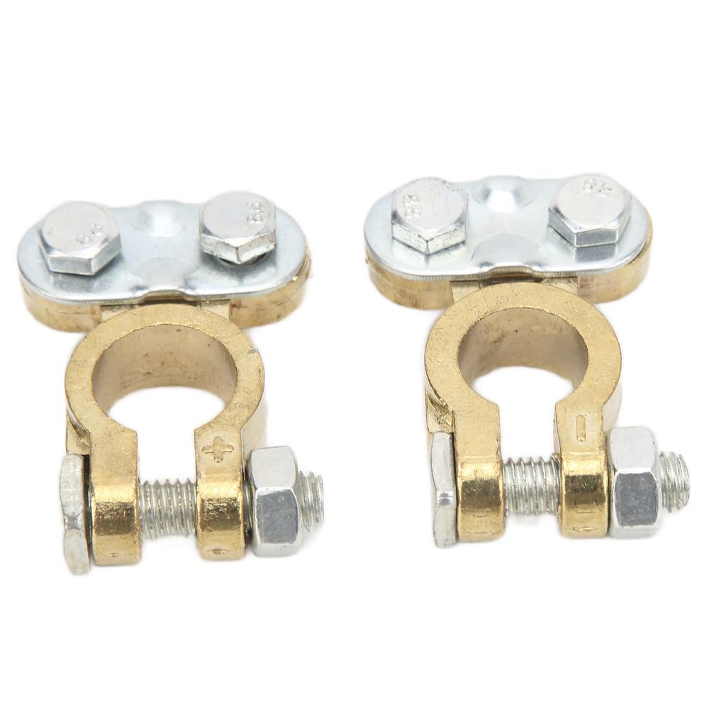 1 par bilbatteriterminaler Korrosjonsbestandighet metallbatteriterminalklemmekoblinger for biler