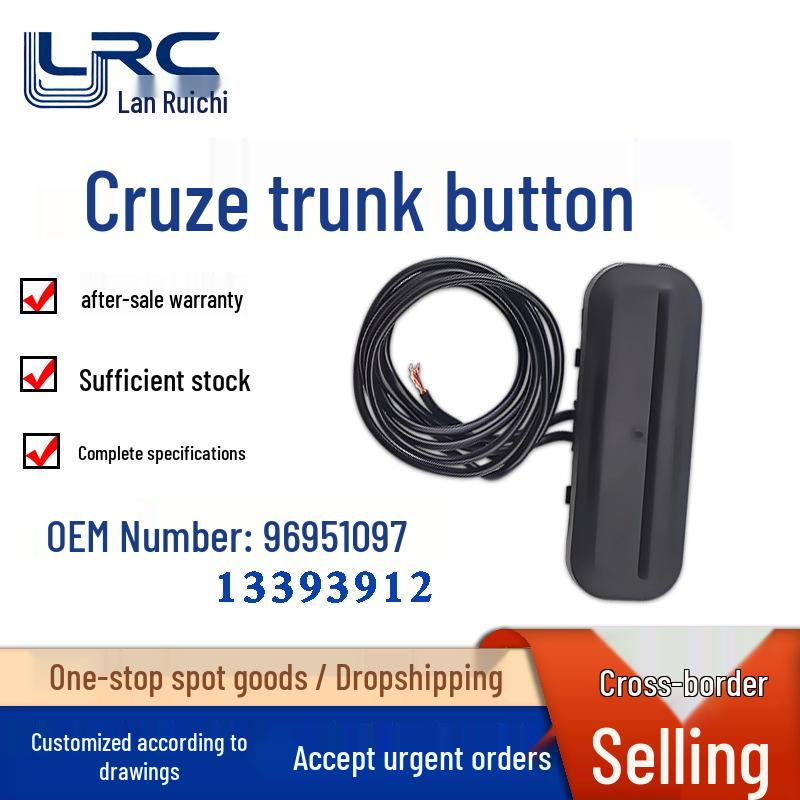 Chevrolet Cruze Tailgate Trunk Switch Button 96951097 13393912 LanRuiChi