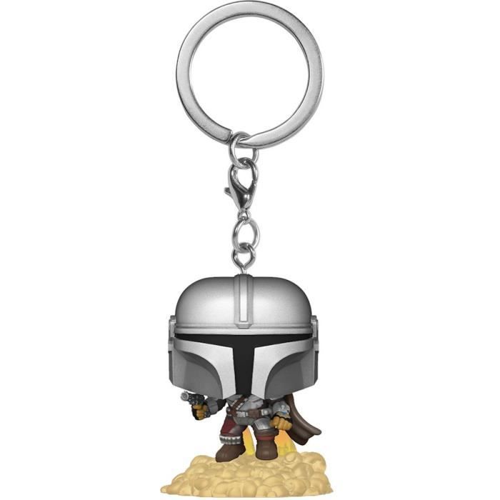 Funko Pocket Pop! Nyckelring Mandalorian - Mando med Blaster